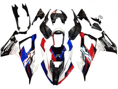 Online 2019-2022 BMW S1000RR Motorcycle Fairings - Blue Red White 23 Canada