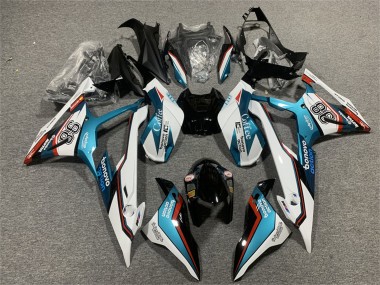 Online 2019-2022 BMW S1000RR Motorcycle Fairings - Blue Red White Motul 98 Canada