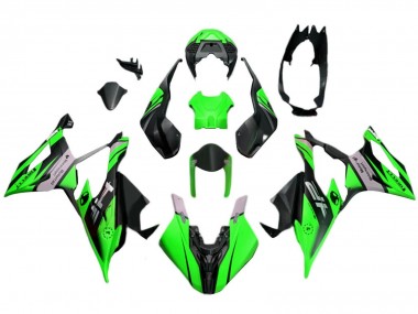 Online 2019-2022 BMW S1000RR Motorcycle Fairings - Green Black Canada