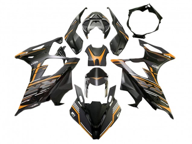 2019-2022 BMW S1000RR Motorcycle Fairings - Matte Orange Black Canada