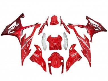 Online 2019-2022 BMW S1000RR Motorcycle Fairings - Red Silver MaxWrist Canada