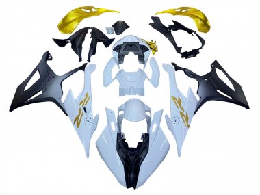 Online 2019-2022 BMW S1000RR Motorcycle Fairings - White Gold Canada