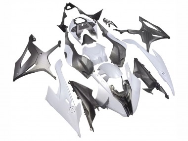 Online 2019-2022 BMW S1000RR Motorcycle Fairings - Grey Black Carbon Fiber Canada