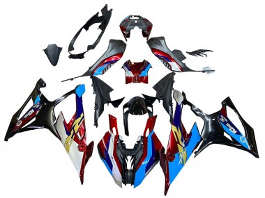 Online 2019-2022 BMW S1000RR Motorcycle Fairing - White Blue Red Black Canada
