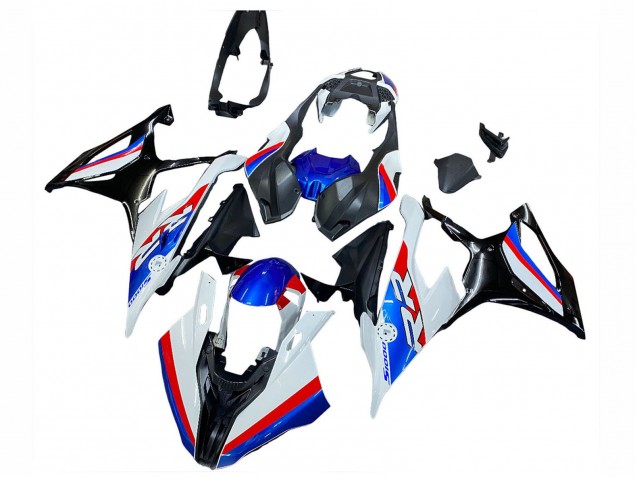 2019-2022 BMW S1000RR Motorcycle Fairings - White Blue Red Canada