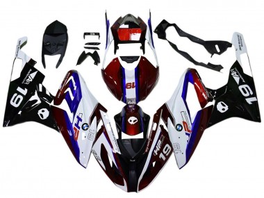 Online 2017-2018 BMW S1000RR Motorcycle Fairings - White Red Blue Black Canada
