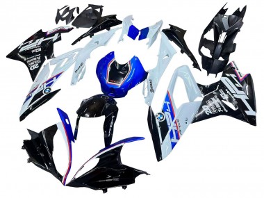 Online 2015-2016 BMW S1000RR Motorcycle Fairing Kits - White Blue Glossy Black Canada