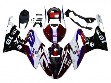 Online 2015-2016 BMW S1000RR Bike Fairings - White Red Blue Black Canada