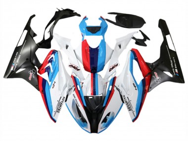 Online 2015-2016 BMW S1000RR Motorcycle Fairing - White Red Blue Matte Black Canada