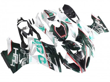Online 2015-2016 BMW S1000RR Motorcycle Fairings - White Green Black Canada