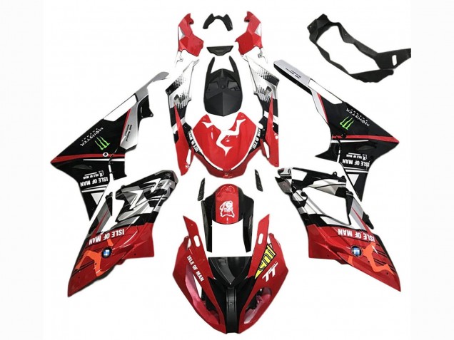 2015-2016 BMW S1000RR Motorcycle Fairings - Silver Red Black Green Monster Isle of Man Canada