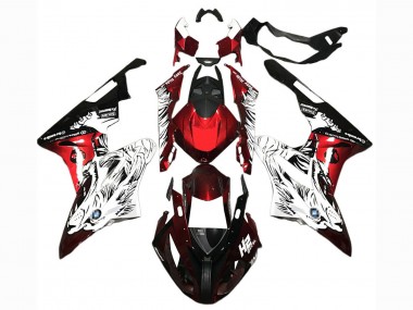 Online 2015-2016 BMW S1000RR Motorcycle Fairings - White Red Black Canada