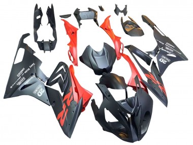 Online 2015-2016 BMW S1000RR Motorcycle Fairings - Matte Black Red Canada