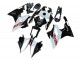 2015-2016 BMW S1000RR Motorcycle Fairings - White Black Carbon Fiber Canada