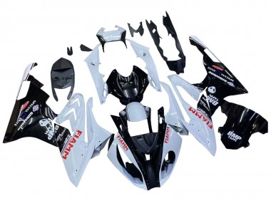 Online 2015-2016 BMW S1000RR Motorcycle Fairings - White Glossy Black Fiamm Canada