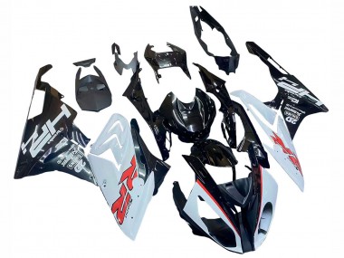 Online 2015-2016 BMW S1000RR Motorcycle Fairings - White Glossy Black Canada