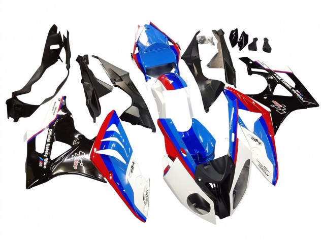2009-2014 BMW S1000RR Full Motorcycle Fairings - White Red Blue Glossy Black Canada