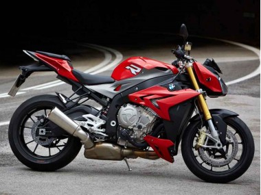 Online 2014-2016 BMW S1000R Motorcycle Fairings - Black Red Canada