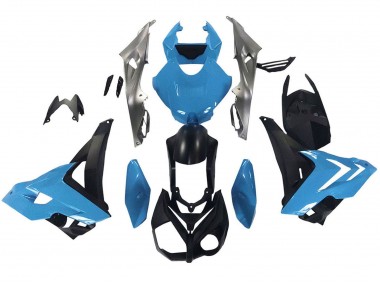 Online 2014-2016 BMW S1000R Motorcycle Fairings - Blue Canada