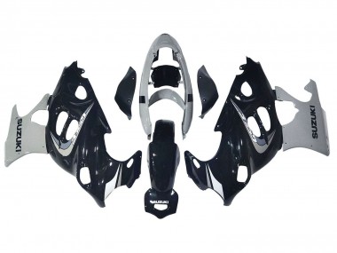 Online 2004-2006 Suzuki GSX600F/GSX750F Motorcycle Fairing - Glossy Black Grey Canada