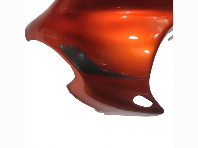 2004-2006 Suzuki GSX600F/GSX750F Motorcycle Fairings - Burnt Orange White Logo Canada