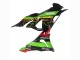 2023-2025 Kawasaki ZX6R Motorcycle Fairings - Green Black Red Yellow Dunlop Canada