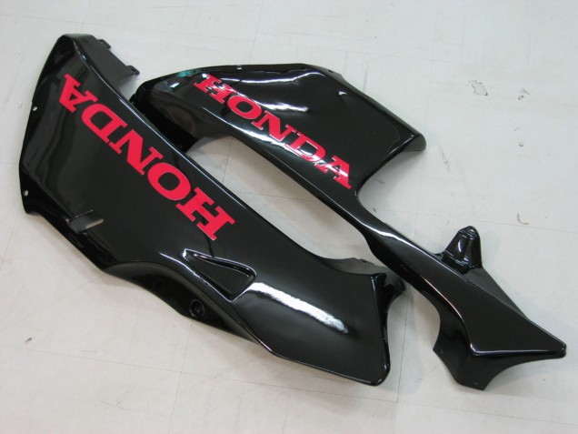 2003-2004 Honda CBR600RR Motorcycle Fairings - Glossy Black Red Decals Canada