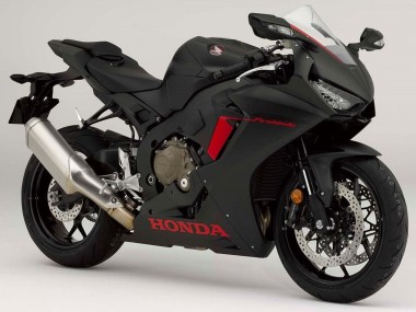 Online 2017-2023 Honda CBR1000RR Motorcycle Fairings - Matte Black with Red Logo Canada