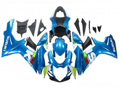 Online 2011-2024 Suzuki GSXR 600 / GSXR 750 Motorcycle Fairings - Light Blue Green White Red Canada
