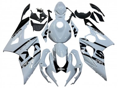 Online 2005-2006 Suzuki GSXR 1000 Motorcycle Fairings - White Black Canada
