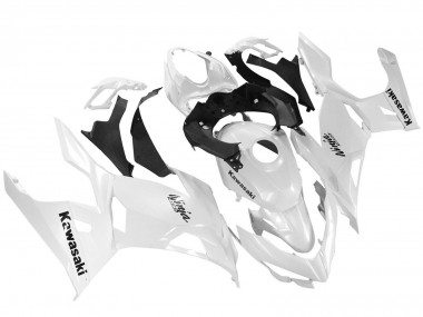 Online 2018-2024 Kawasaki Ninja 400 Motorcycle Fairings - Glossy White Canada