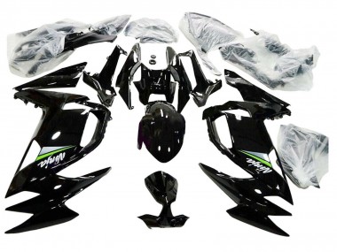 Online 2020-2024 Kawasaki Ninja 650 EX650 Motorcycle Fairings - Glossy Black Green Canada