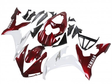 Online 2004-2006 Yamaha YZF 1000 R1 Motorcycle Fairings - Red White Canada