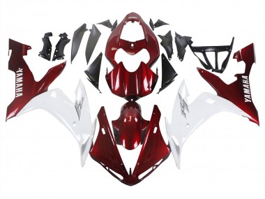 Online 2004-2006 Yamaha YZF 1000 R1 Motorcycle Fairings - Red White Canada