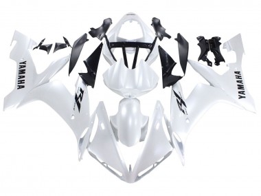 Online 2004-2006 Yamaha YZF 1000 R1 Motorcycle Fairings - Pearl White Black Decals Canada
