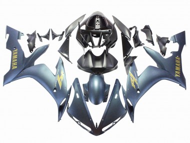 Online 2004-2006 Yamaha YZF 1000 R1 Motorcycle Fairings - Dark Blue Gold Decals Canada