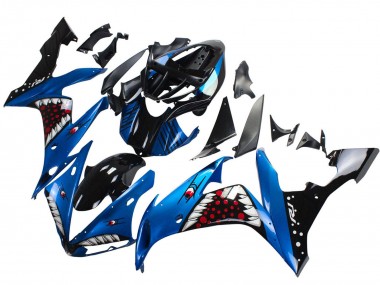 Online 2004-2006 Yamaha YZF 1000 R1 Motorcycle Fairings - Blue Black Red White Shark Canada