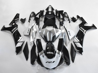 Online 2020-2025 Yamaha YZF 1000 R1 Motorcycle Fairings - Silver White Glossy Black Canada