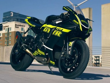 Online 2020-2025 Yamaha YZF 1000 R1 Motorcycle Fairings - Glossy Black Fluorescent Yellow Canada