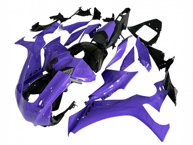 2020-2025 Yamaha YZF 1000 R1 Motorcycle Fairings - Purple Glossy Black Canada