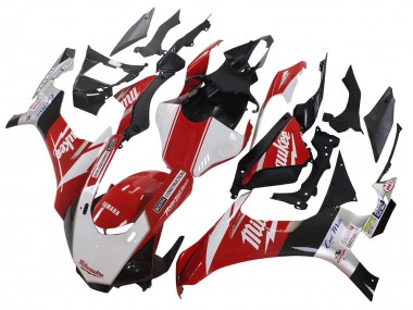 Online 2020-2025 Yamaha YZF 1000 R1 Motorcycle Fairings - White Red Black Milwaukee Canada