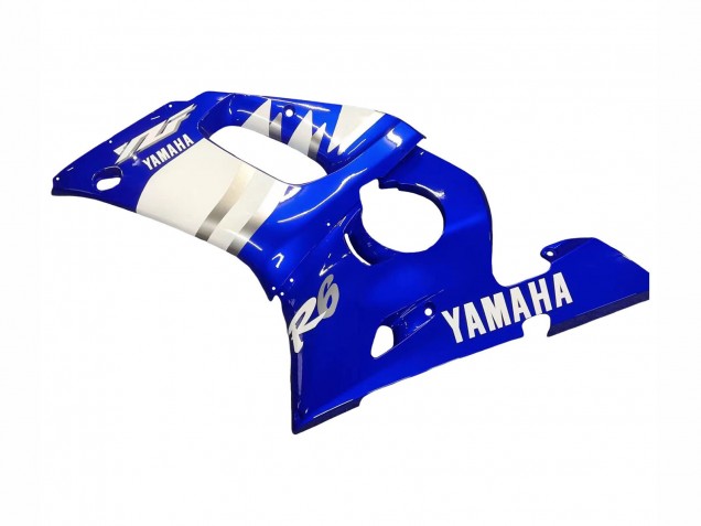 1998-2002 Yamaha YZF 600 R6 Motorcycle Fairings - Blue White Canada