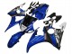 2003-2004 Yamaha YZF R6 Motorcycle Fairings - Blue White Glossy Black Yamalube Canada