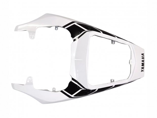 2003-2004 Yamaha YZF R6 Motorcycle Fairing - White Glossy Black Canada