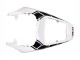 2006-2009 Yamaha YZF R6S Motorcycle Fairings - White Glossy Black Canada