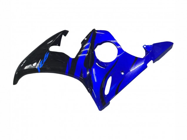 2006-2009 Yamaha YZF R6S Motorcycle Fairings - Blue Glossy Black Canada