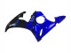 2006-2009 Yamaha YZF R6S Motorcycle Fairings - Blue Glossy Black Canada