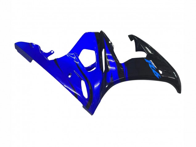 2006-2009 Yamaha YZF R6S Motorcycle Fairings - Blue Glossy Black Canada