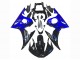 2006-2009 Yamaha YZF R6S Motorcycle Fairings - Blue Glossy Black Canada