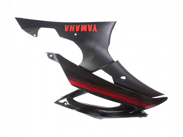 2008-2016 Yamaha YZF 600 R6 Motorcycle Fairings - Glossy Black Matte Black Red Stripe Canada